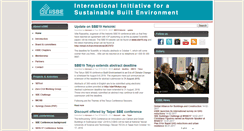 Desktop Screenshot of iisbe.org